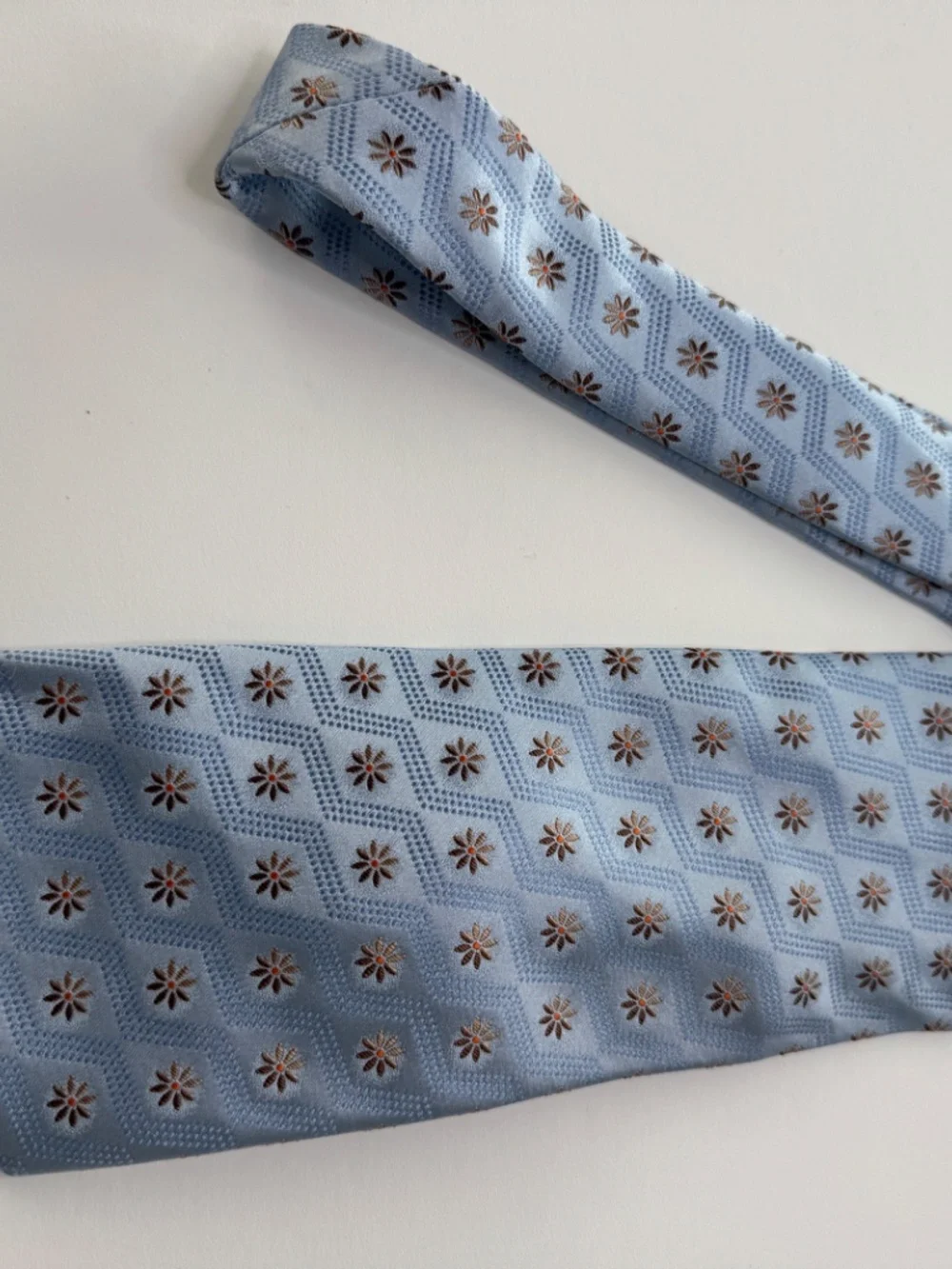 Ermenegildo Zegna 100% Silk Tie 3.5
